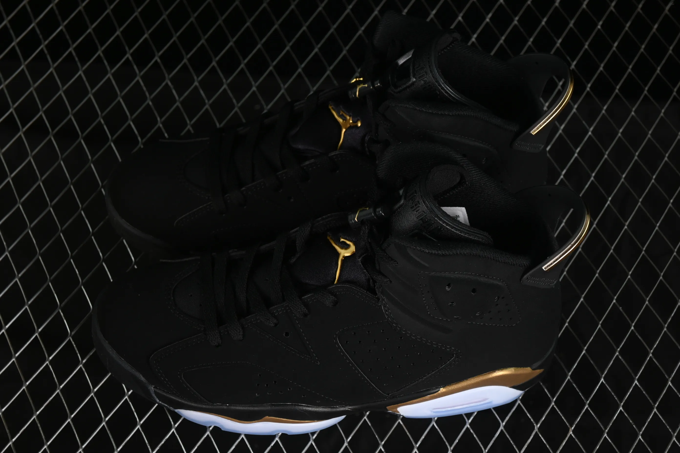 All Categories Air Jordan Jordan Series Basketball Shoes Air Jordan 6 Air Jordan 6 "DMP" AJ6 Joe 6 Black Gold Men's Cultural Basketball Shoes CT4954-007